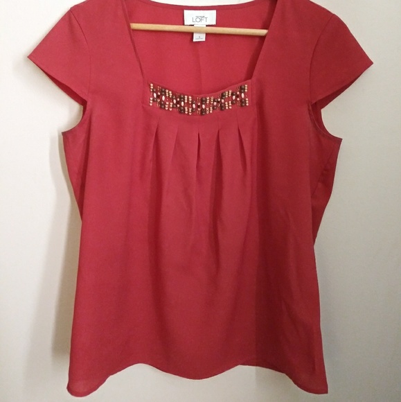 LOFT Ann Taylor Blouse - Picture 1 of 5